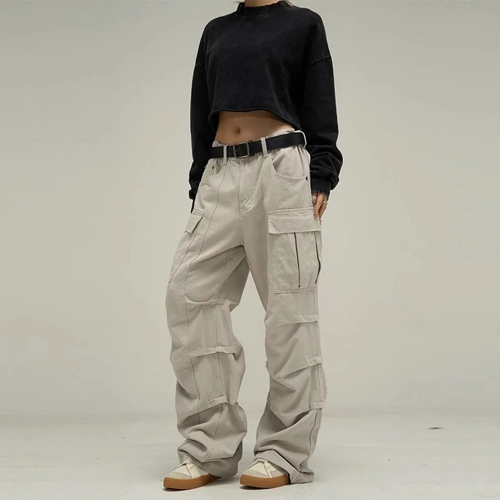 Pleated Oversized Trousers