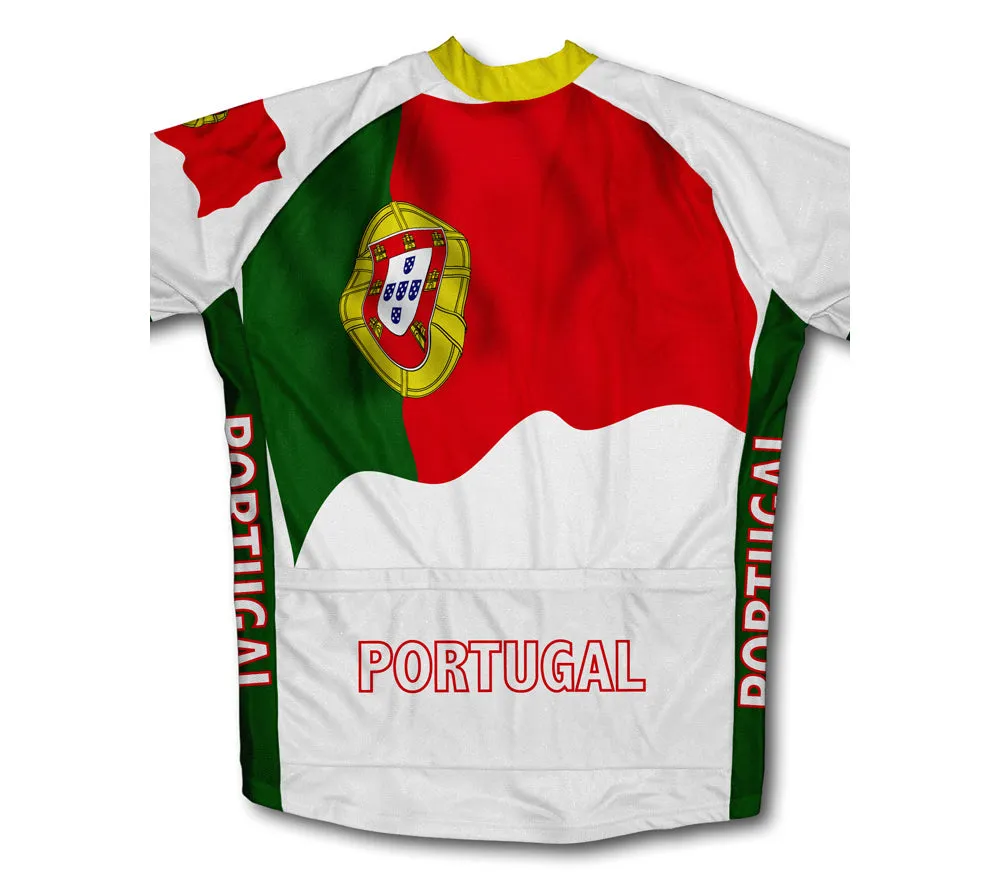 Portugal Flag Winter Thermal Cycling Jersey