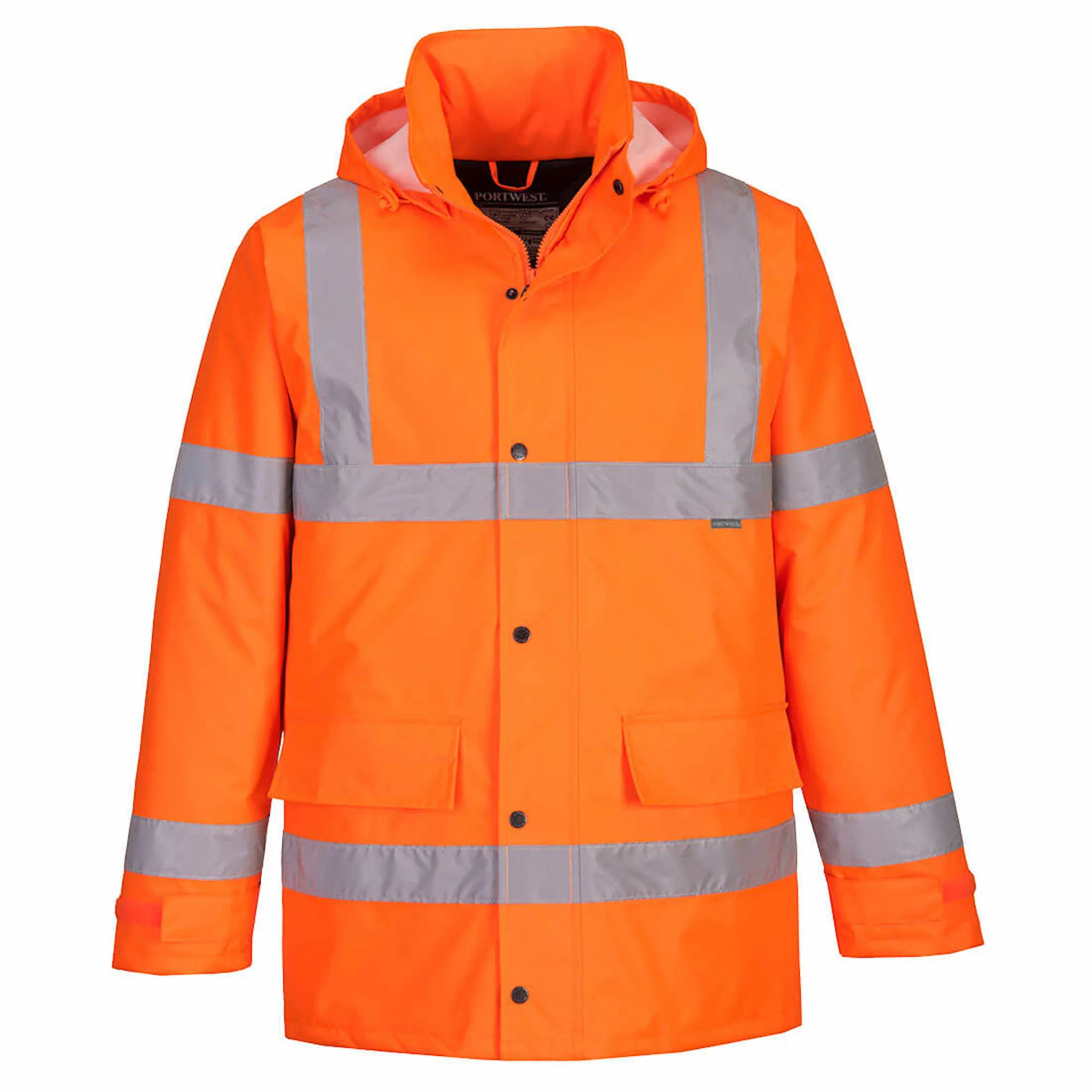 Portwest Hi-Vis Traffic Jacket Orange