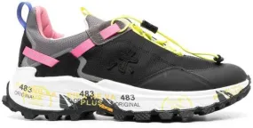 Premiata Crossd colour-block sneakers Black