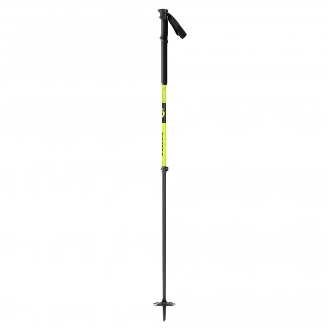 Proguide SRS 2-Part Adjustable Ski Pole - Fluorescent Yellow