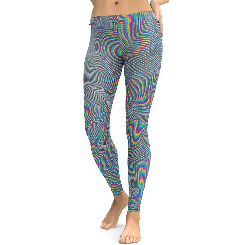 Psychedelic Abstract Leggings