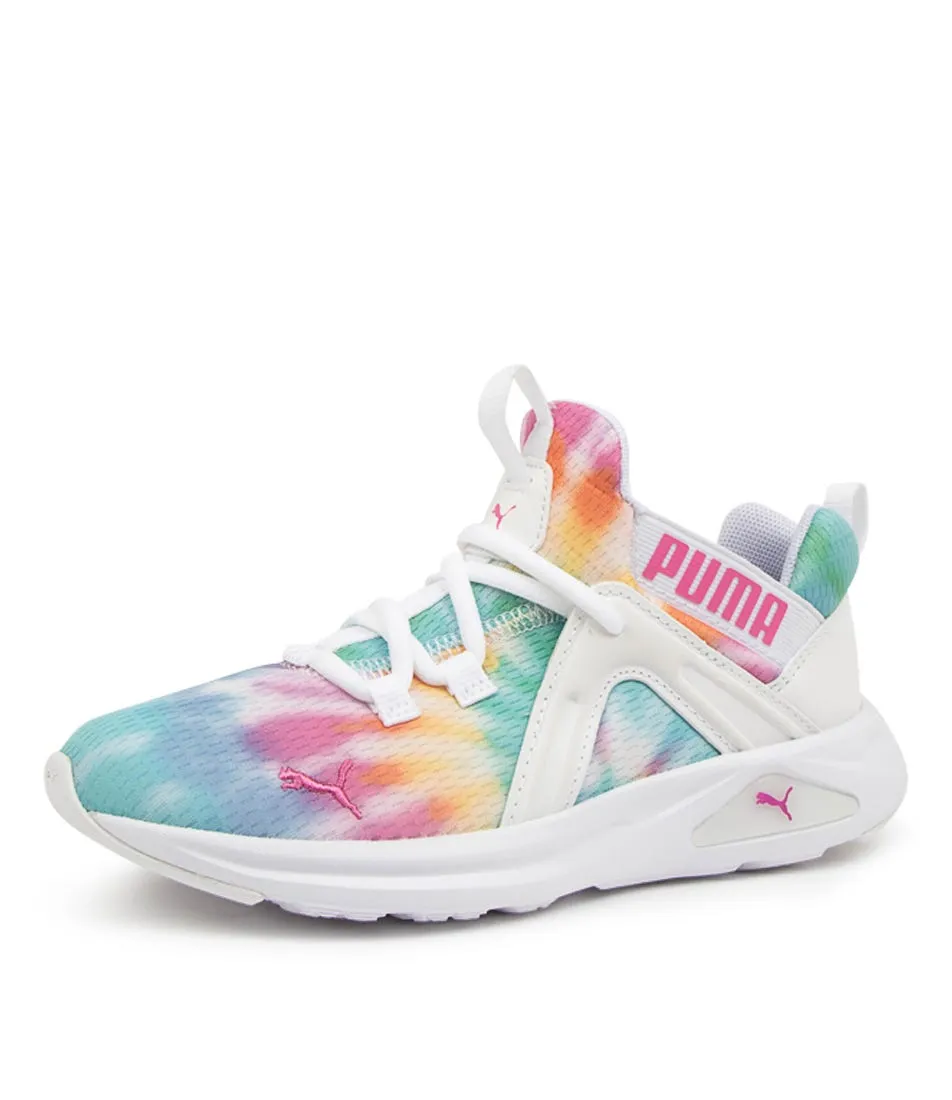 PUMA Enzo 2 Tiedye Ps Jnr Wht