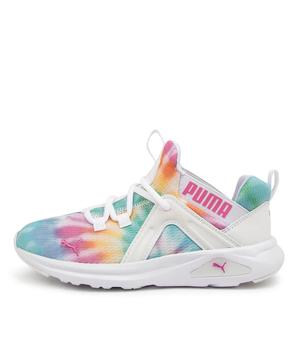 PUMA Enzo 2 Tiedye Ps Jnr Wht