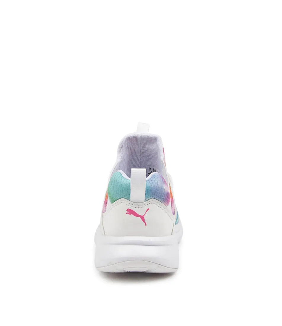 PUMA Enzo 2 Tiedye Ps Jnr Wht