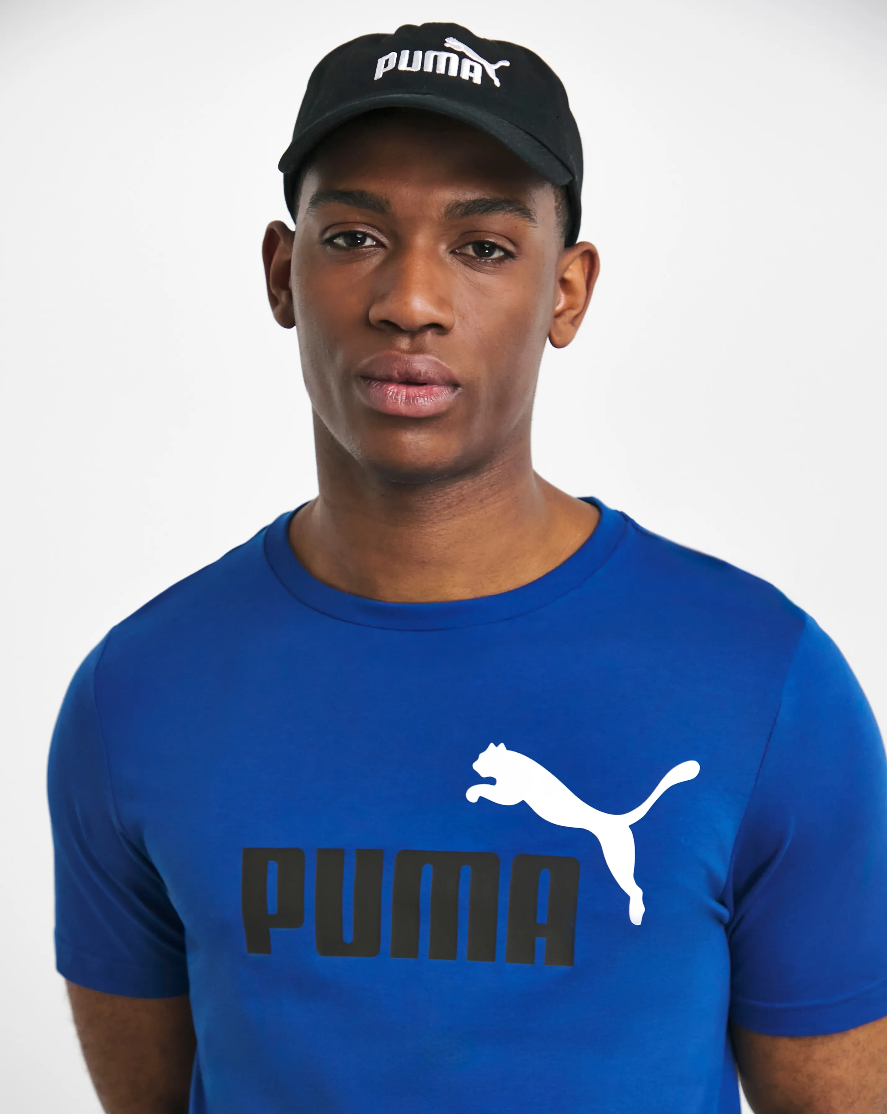 PUMA Essentials 2 Colour Logo T-Shirt