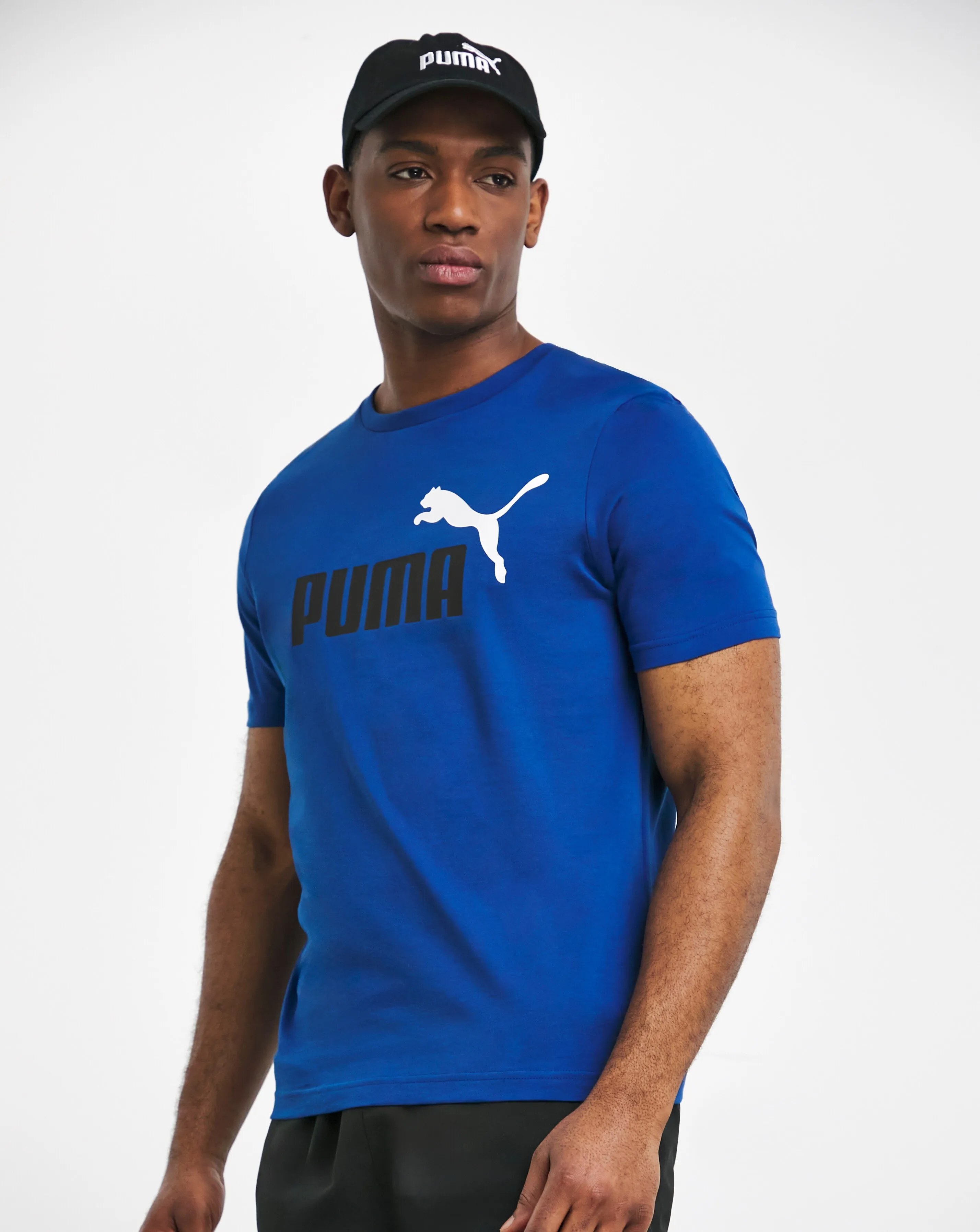 PUMA Essentials 2 Colour Logo T-Shirt