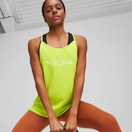 PUMA FIT ULTRABREATHE Women's Tank Top | Lime Pow | PUMA SHOP ALL PUMA | PUMA 