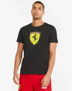 PUMA - Men - Ferrari Shield Tee - Black