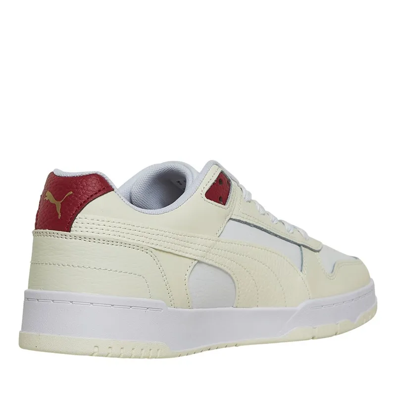 Puma Mens RBD Game Low Trainers Beige/White