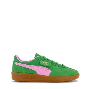 Puma Womens Palermo Sneakers Puma Green / Pink Delight / Puma White