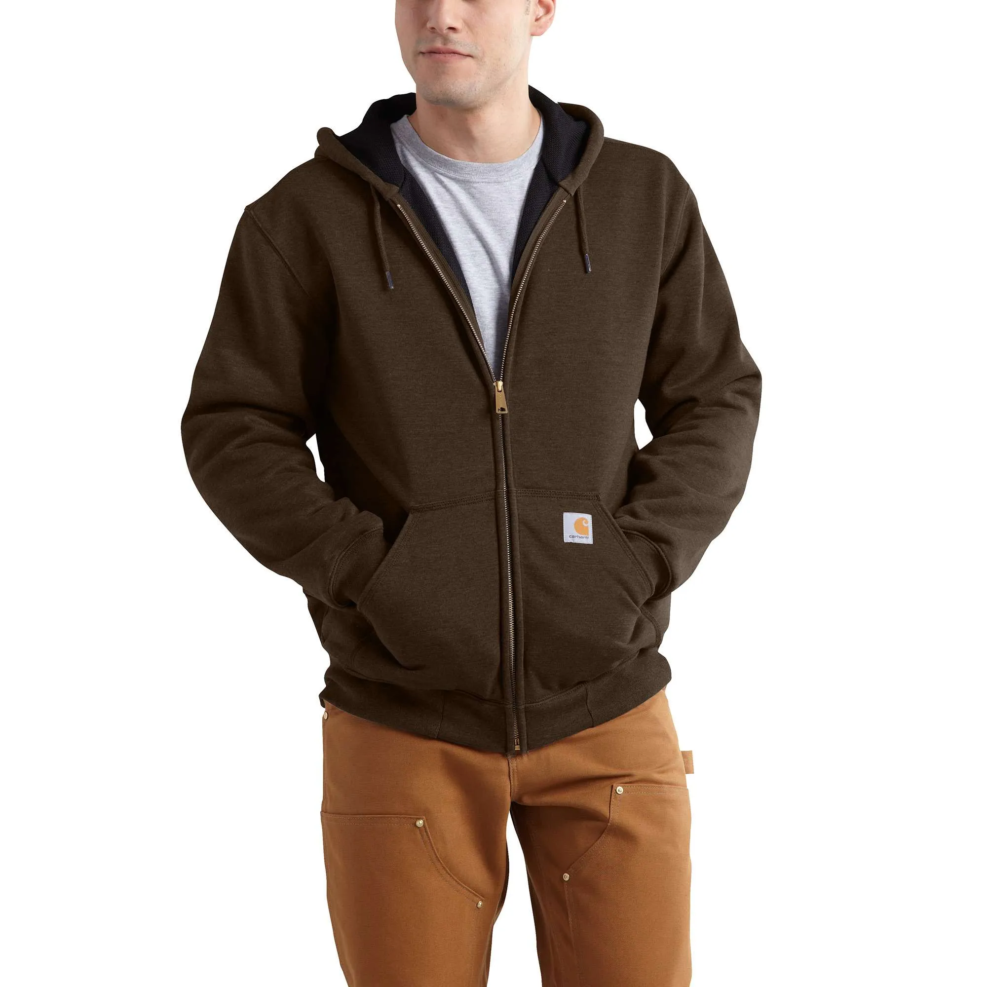 Rain Defender Rutland Thermal-Lined Hooded Zip-Front Sweatshirt