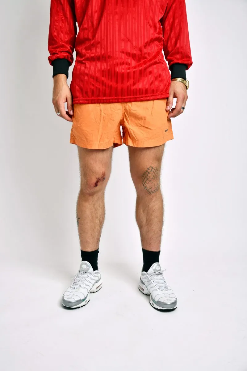 REEBOK 90s orange shorts mens