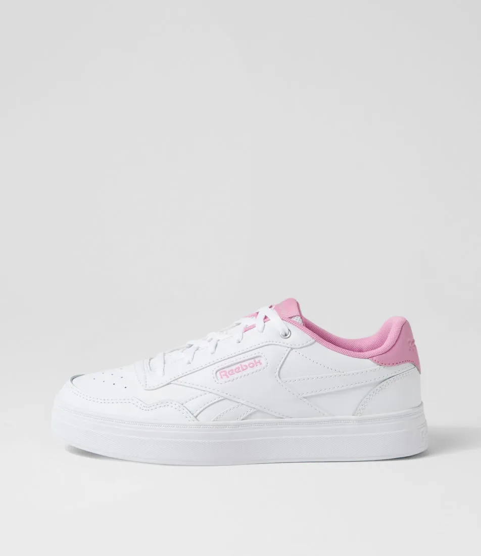 REEBOK Court Advance Bold W Rz White Pink Lily Smooth