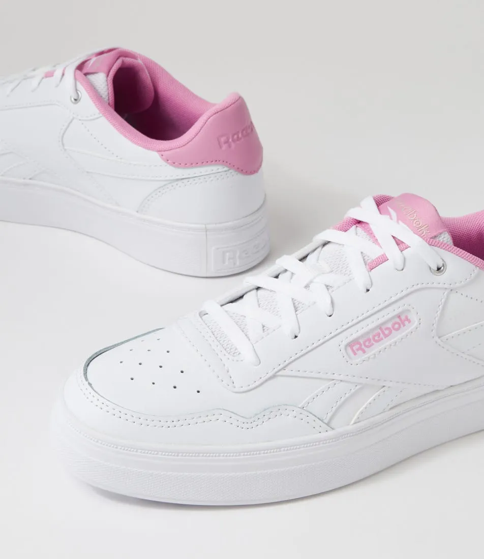 REEBOK Court Advance Bold W Rz White Pink Lily Smooth