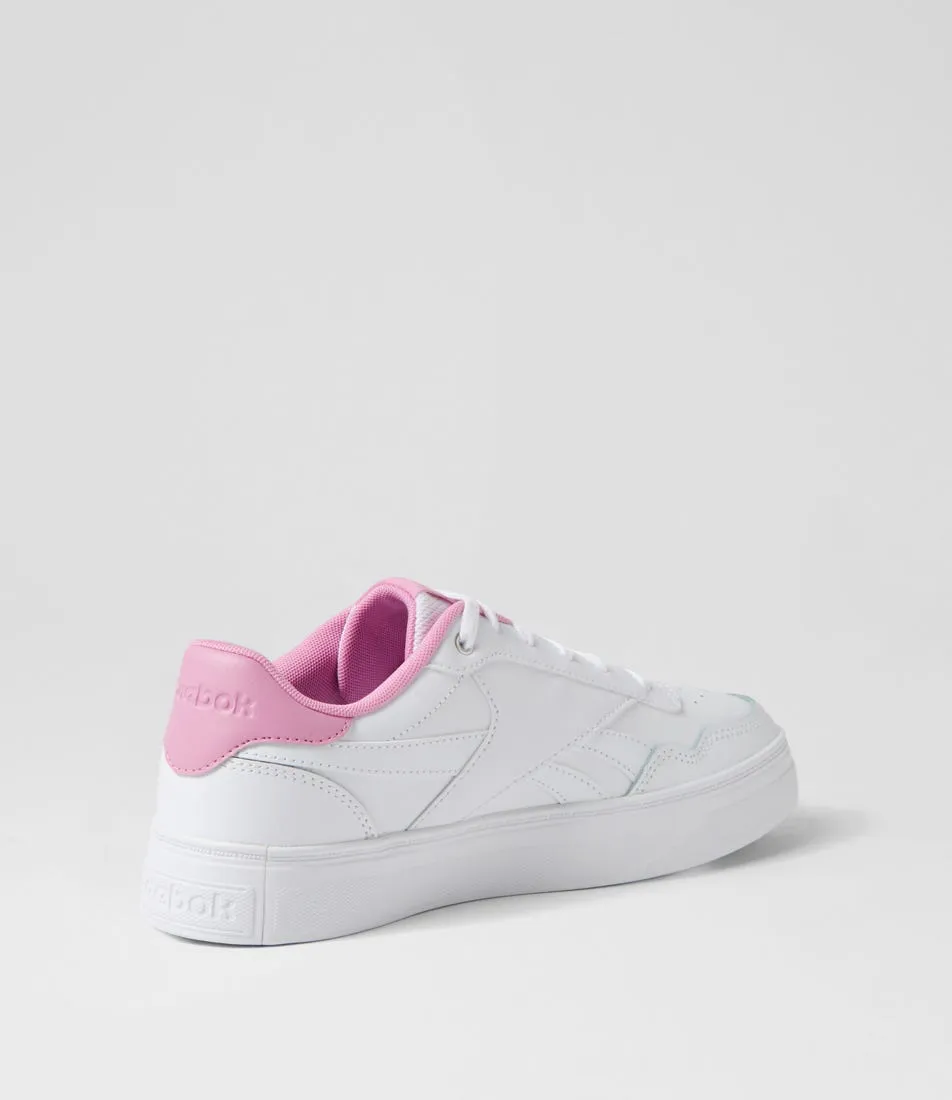 REEBOK Court Advance Bold W Rz White Pink Lily Smooth