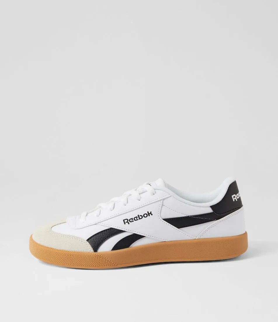 REEBOK Smash Edge S M White Black Gum Sneakers