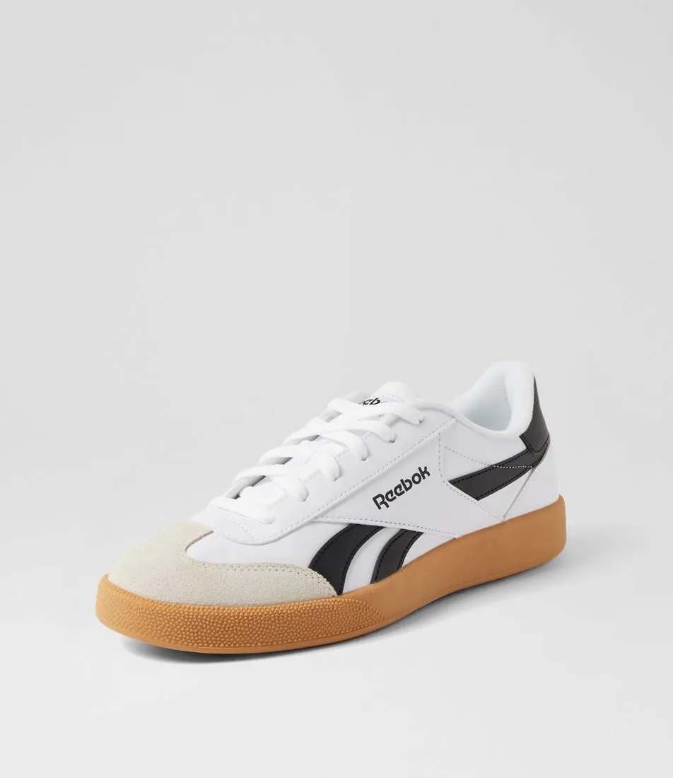 REEBOK Smash Edge S M White Black Gum Sneakers