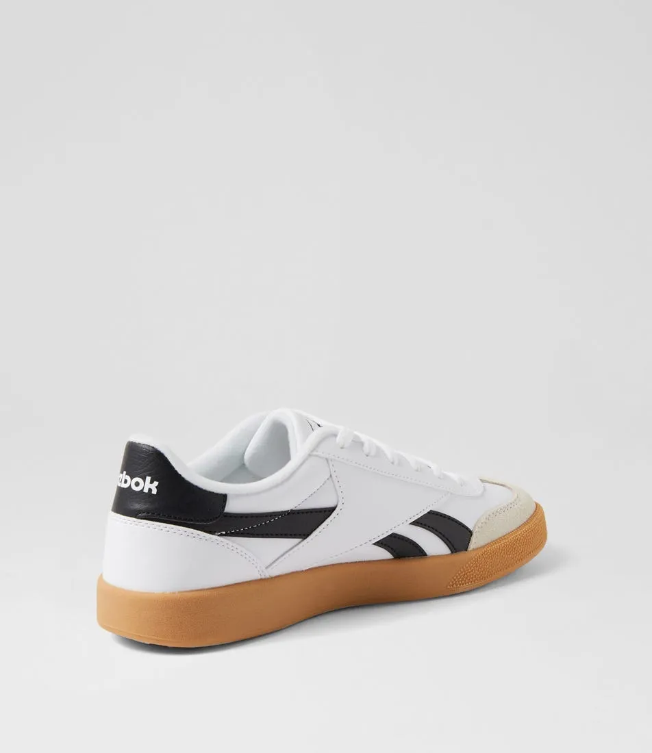 REEBOK Smash Edge S M White Black Gum Sneakers