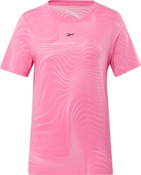 Reebok Women's Burnout T-Shirt True Pink | Buy Reebok Women's Burnout T-Shirt True Pink here | Outnorth