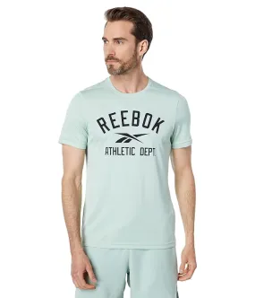 Reebok Workout Ready Poly Graphic Short Sleeve Tee Men's