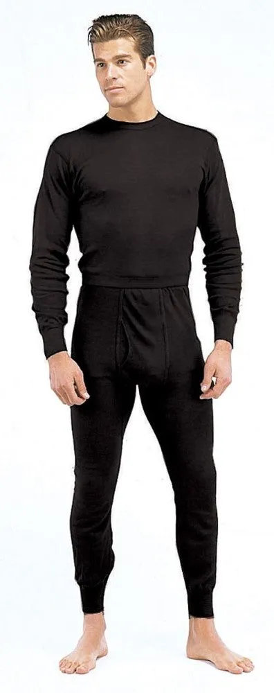 Rothco Mens Single Layer Poly Thermal Knit Bottoms