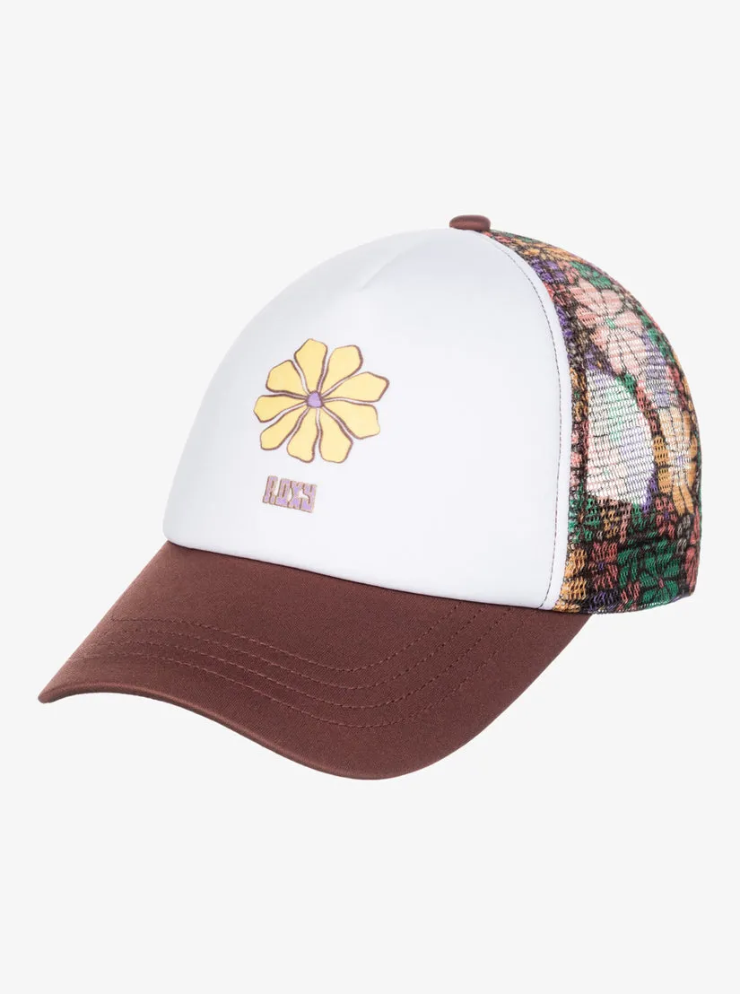 Roxy Donut Spain Hat-Root Beer