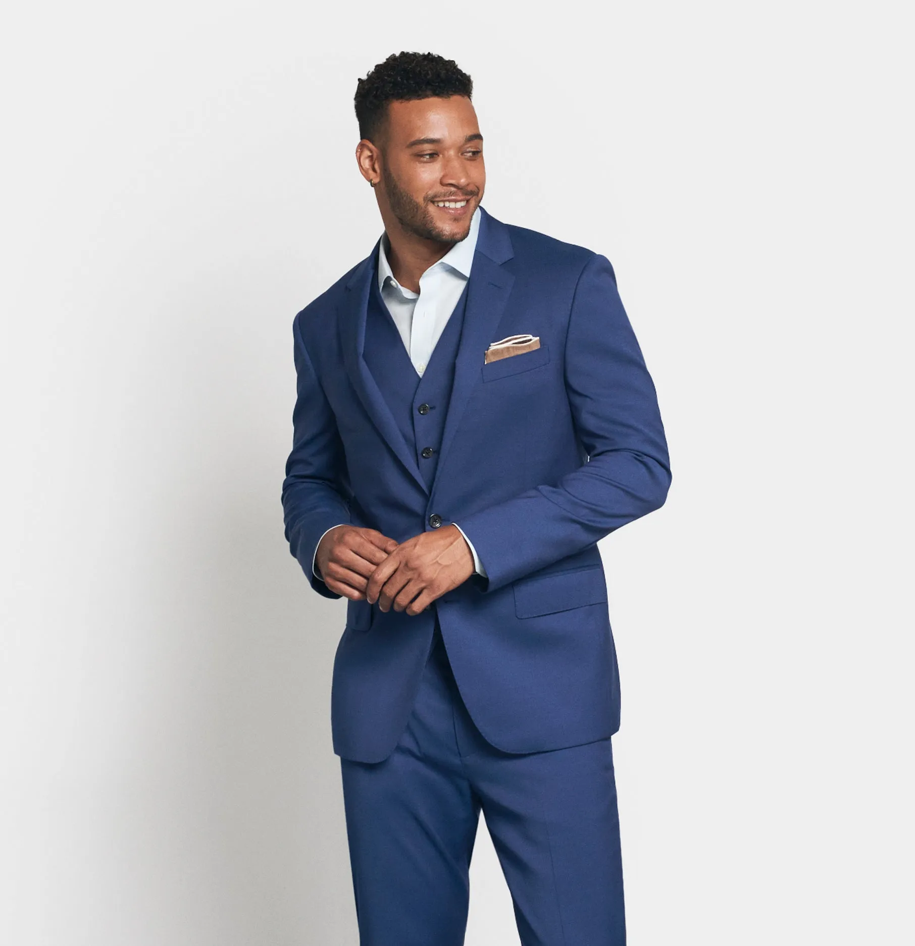 Royal Blue Suit Jacket