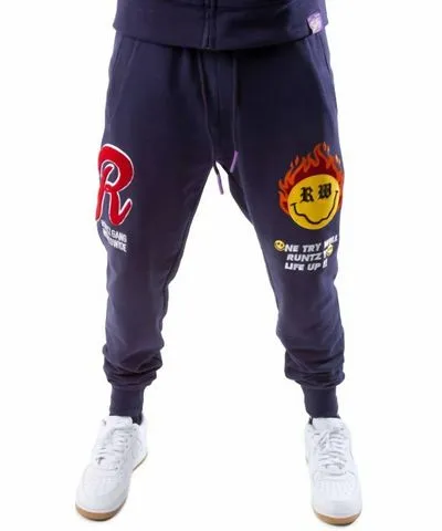 Runtz Men's Life Joggers In Navy