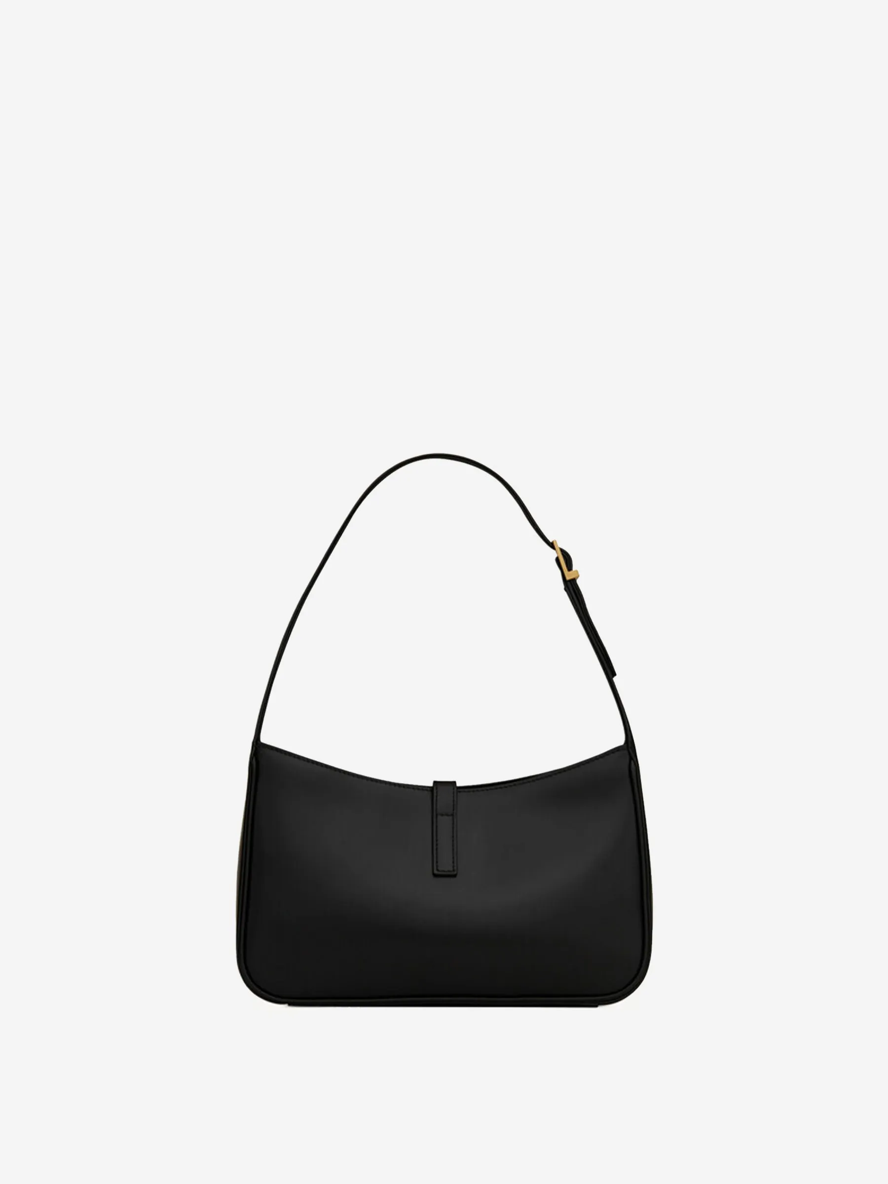 Saint Laurent Monogram Leather Baguette Shoulder Bag 