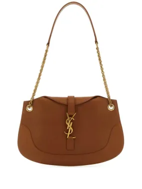 Saint Laurent Sienna leather shoulder bag - Brown