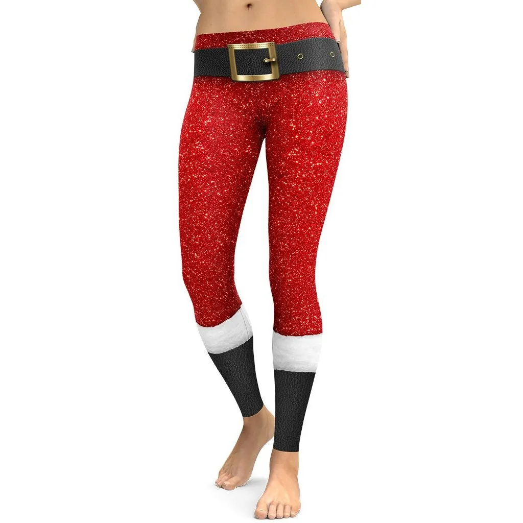 Santa's Outfit Leggings