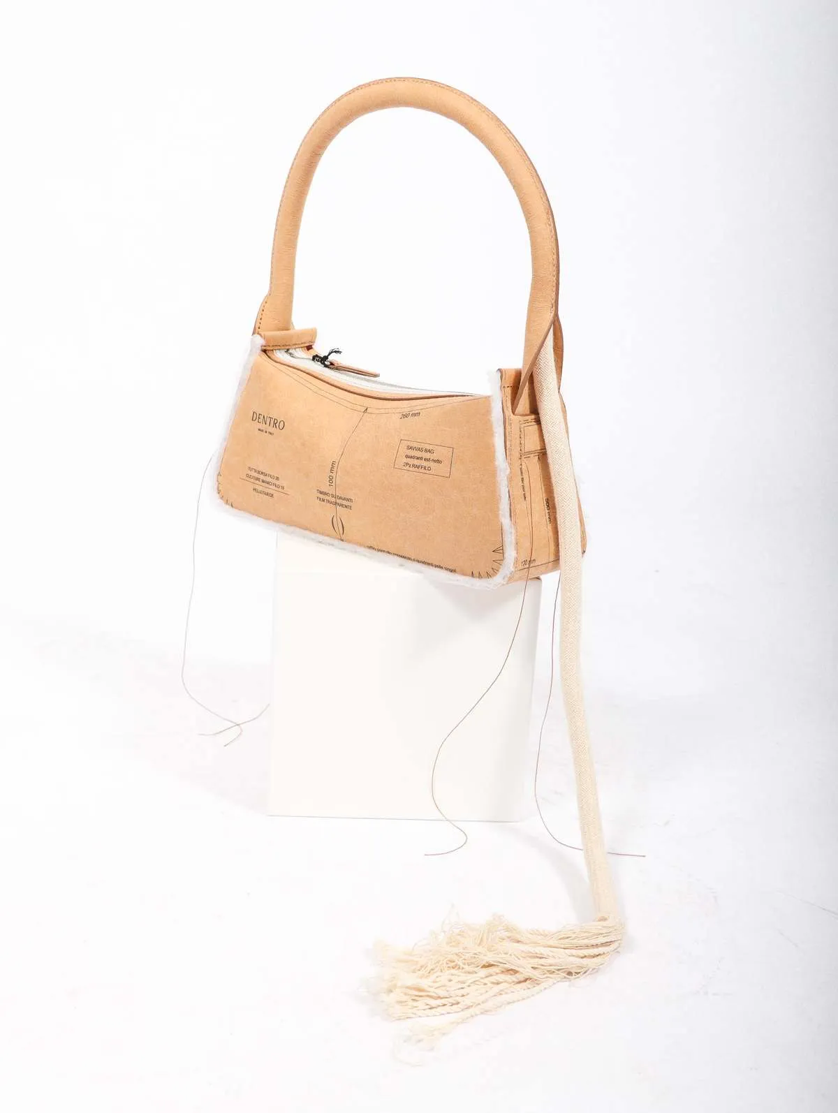 Savvas Shoulder Bag - Brown Paper