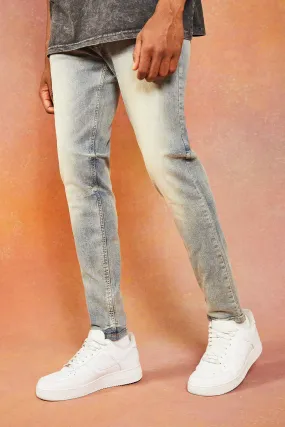 Skinny Stretch Washed Jeans