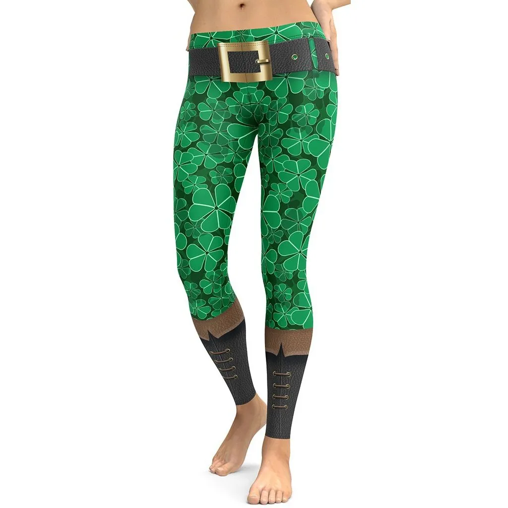 St. Patrick's Outfit Leggings