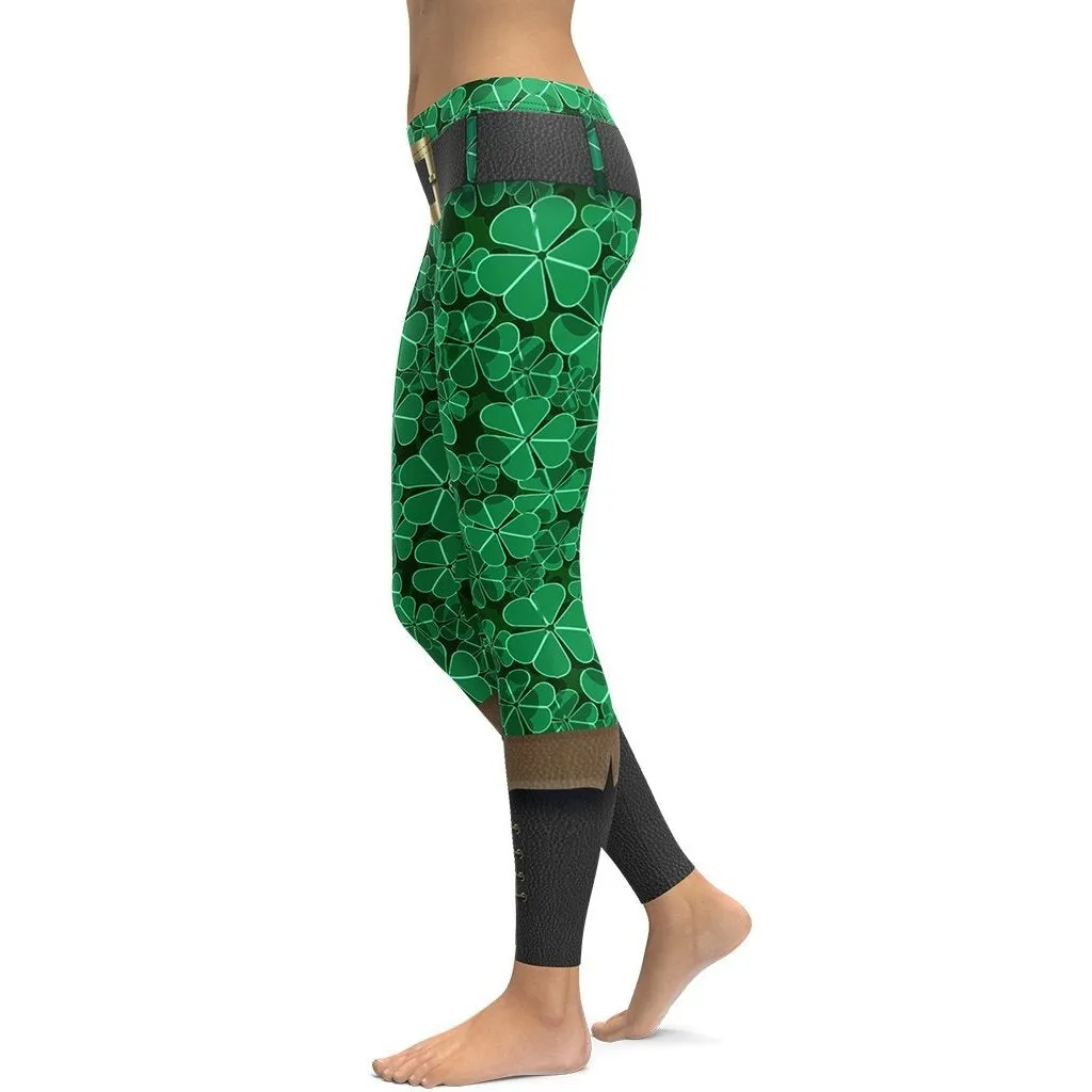 St. Patrick's Outfit Leggings