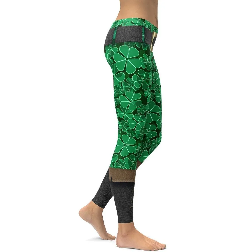 St. Patrick's Outfit Leggings