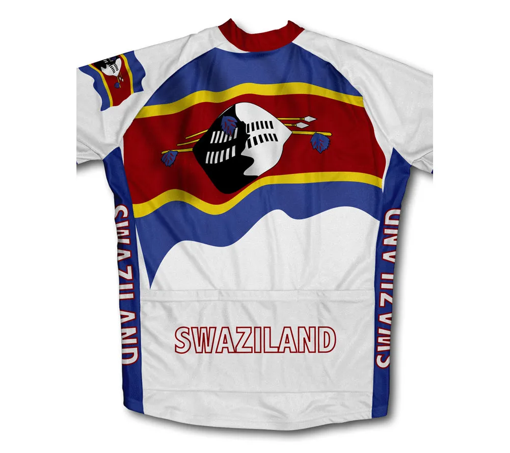 Swaziland Flag Winter Thermal Cycling Jersey