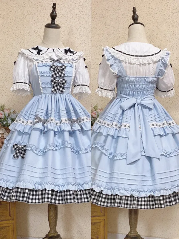 Sweet Lolita Dress Polyester Sleeveless Sweet Lolita Dress