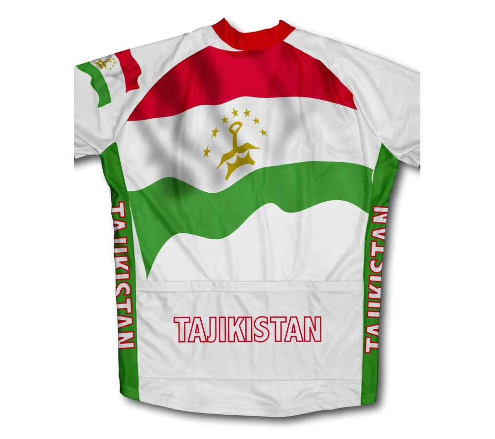 Tajikistan Flag Winter Thermal Cycling Jersey