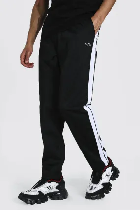 Tall Loose Fit Tricot Side Tape Joggers