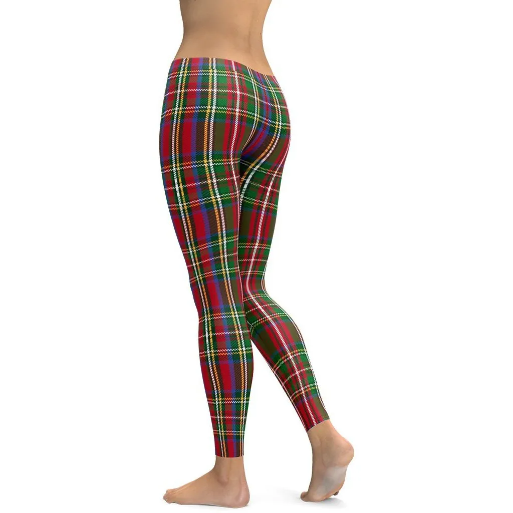 Tartan Christmas Leggings