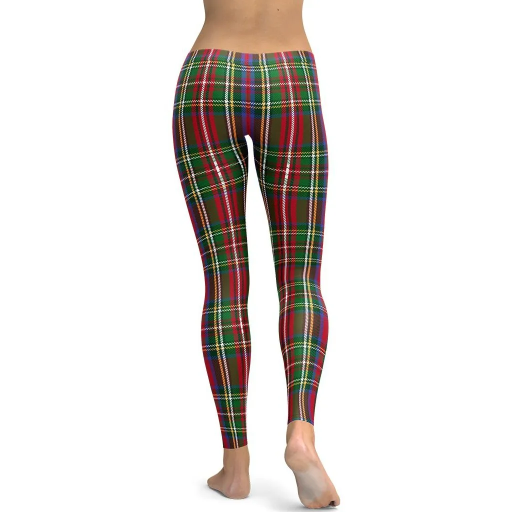 Tartan Christmas Leggings