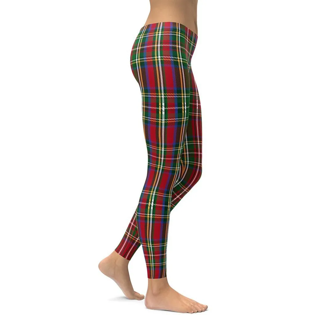 Tartan Christmas Leggings