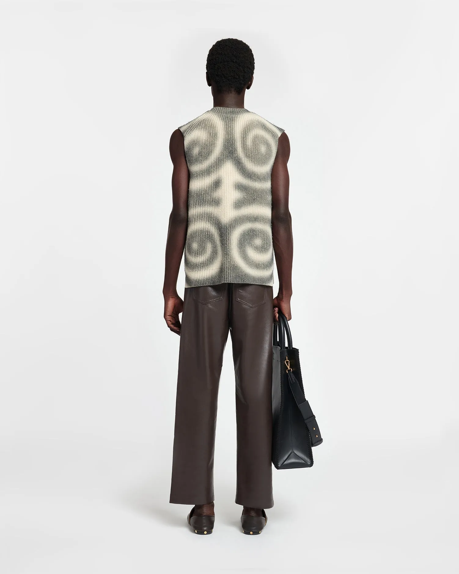 Terence - Cashmere-Blend Vest - Spiral Spray