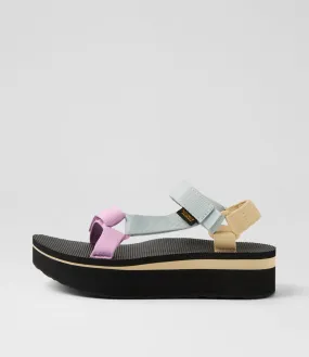 TEVA W Flatform Univ Unwind Multi Fabric Sandals