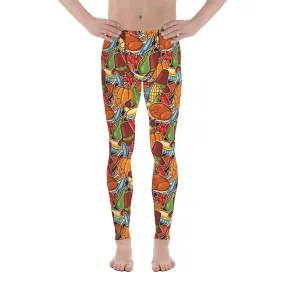 Thanksgiving Celebration Men's Leggings