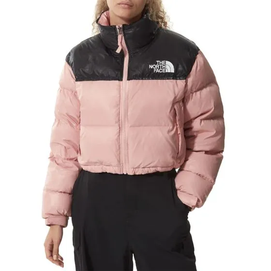 The North Face W' Nuptse Short Rose Tan Jacket