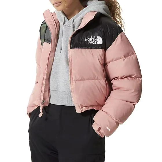 The North Face W' Nuptse Short Rose Tan Jacket