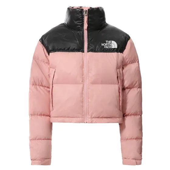 The North Face W' Nuptse Short Rose Tan Jacket